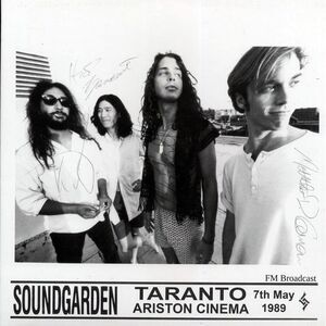Soundgarden - Taranto Ariston Cinema 7th May 1989 - Vinyl LP